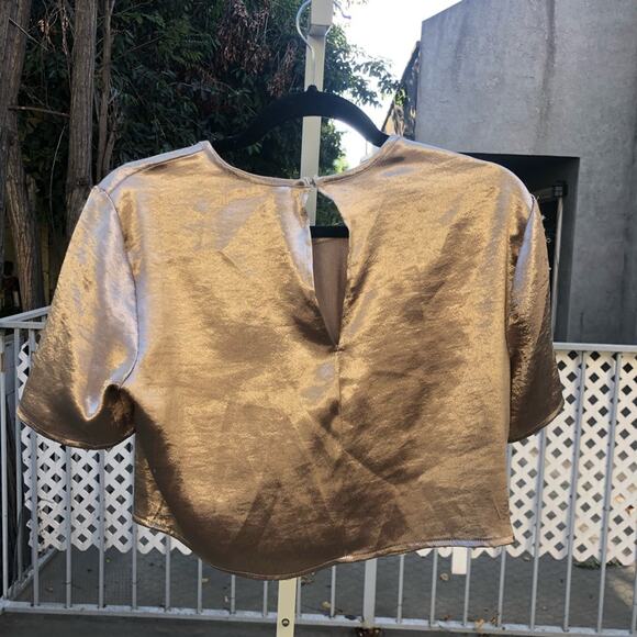 BCBGeneration Metallic Top - Picture 5 of 5